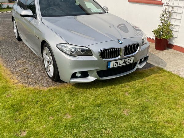 BMW 5-Series Saloon, Diesel, 2017, Silver