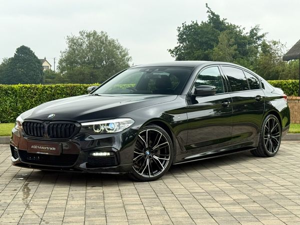 BMW 5-Series Saloon, Diesel, 2019, Black
