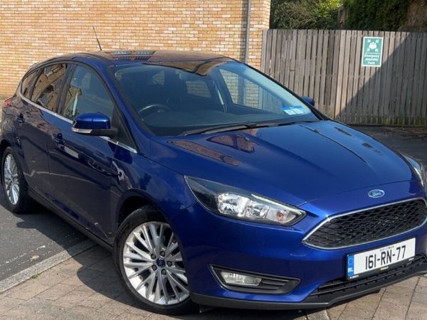 Ford Focus Hatchback, Diesel, 2016, Blue