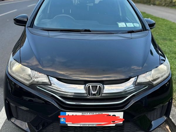 Honda Fit Hatchback, Petrol Hybrid, 2014, Black