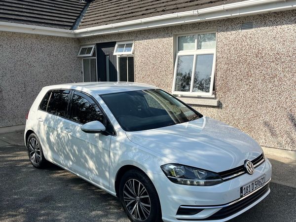 Volkswagen Golf Hatchback, Diesel, 2018, White