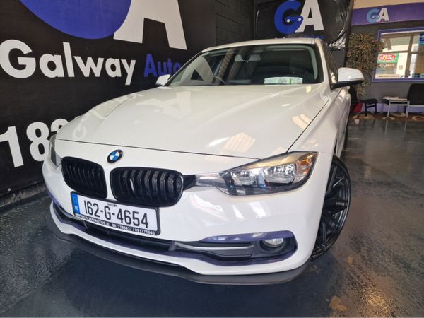 BMW 3-Series Saloon, Petrol, 2016, White