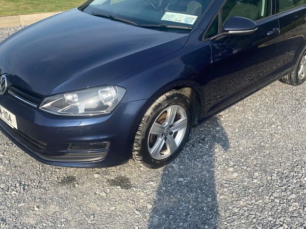 Volkswagen Golf Hatchback, Diesel, 2014, Blue