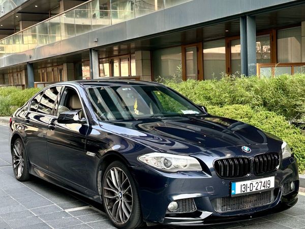 BMW 5-Series Saloon, Diesel, 2013, Blue