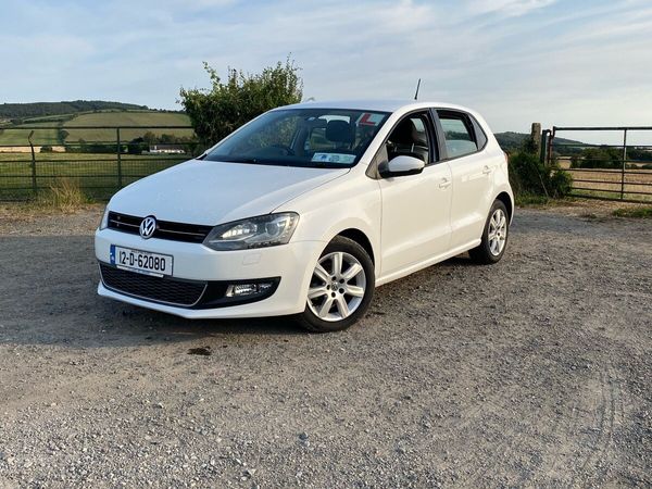 Volkswagen Polo Hatchback, Petrol, 2012, White