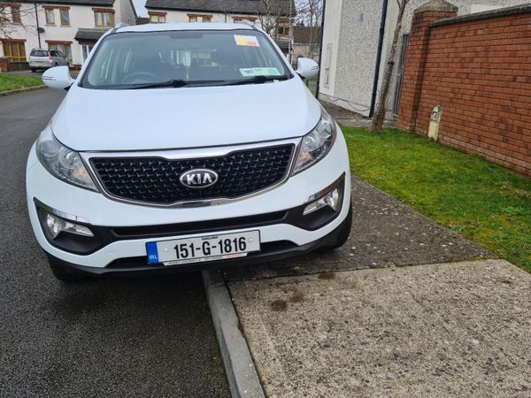 Kia Sportage SUV, Diesel, 2015, White