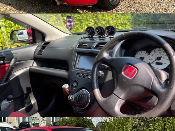 Honda Civic Hatchback, Petrol, 2004, Red