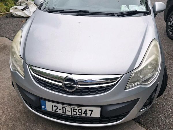 Opel Corsa Hatchback, Petrol, 2012, Silver