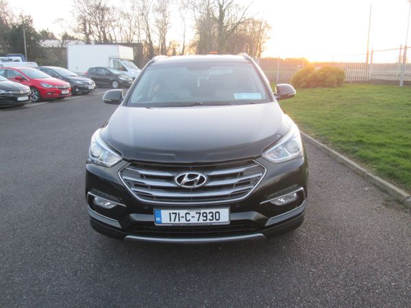 Hyundai Santa Fe SUV, Diesel, 2017, Black