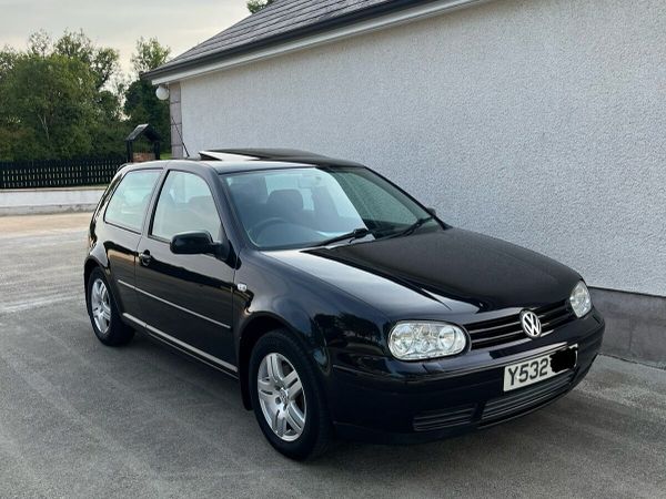 Volkswagen Golf Hatchback, Petrol, 2001, Black
