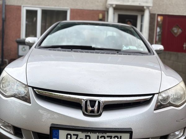 Honda Civic Saloon, Petrol, 2007, Grey