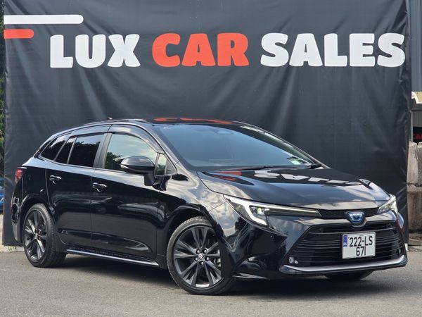Toyota Corolla Estate, Petrol Hybrid, 2022, Black