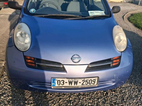 Nissan Micra Hatchback, Petrol, 2003, Blue