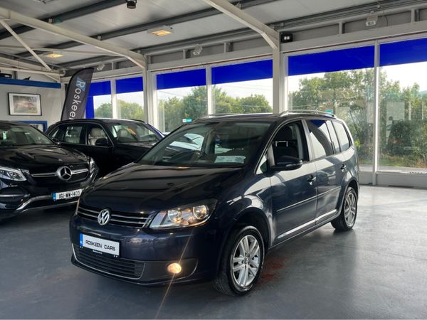 Volkswagen Touran MPV, Diesel, 2014, Blue