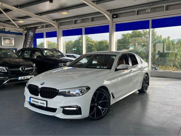 BMW 5-Series Saloon, Diesel, 2017, White
