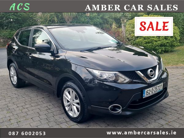 Nissan Qashqai Hatchback, Petrol, 2015, Black