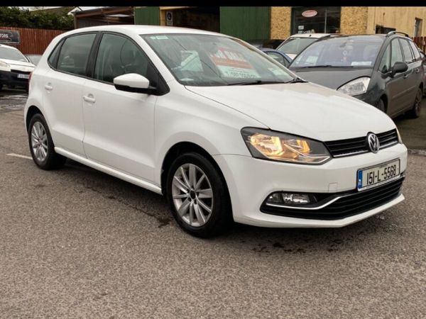 Volkswagen Polo Hatchback, Diesel, 2015, White