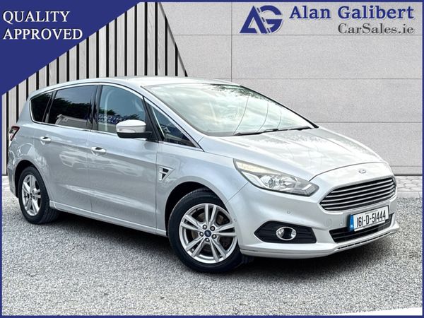 Ford S-Max MPV, Diesel, 2016, Silver