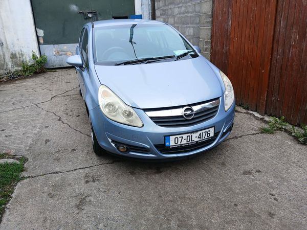 Opel Corsa Hatchback, Petrol, 2007, Blue
