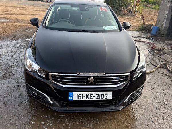 Peugeot 508 Saloon, Diesel, 2016, Black