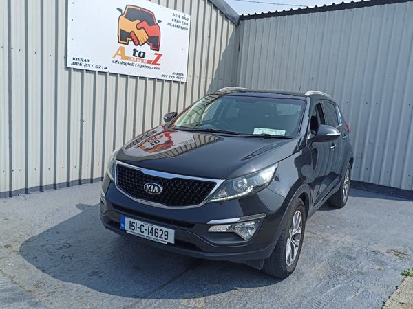 Kia Sportage SUV, Diesel, 2015, Black