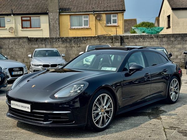 Porsche Panamera Estate, Petrol Plug-in Hybrid, 2020, Black