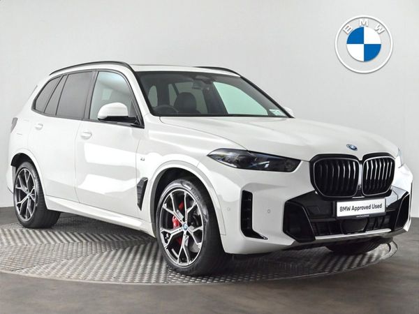 BMW X5 SUV, Petrol Plug-in Hybrid, 2023, White