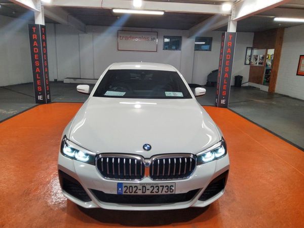 BMW 5-Series Saloon, Diesel, 2020, White