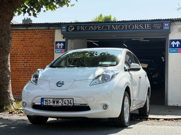 Nissan Leaf Hatchback, Electric, 2015, Silver
