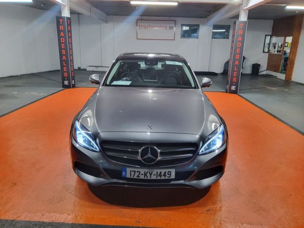 Mercedes-Benz C-Class Saloon, Petrol Plug-in Hybrid, 2017, Grey