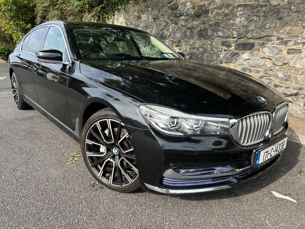 BMW 7-Series Saloon, Diesel, 2017, Black