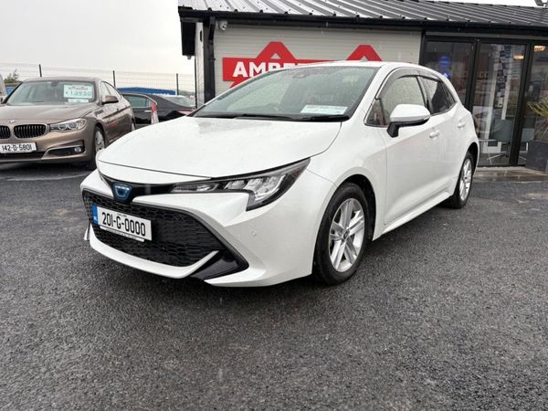 Toyota Corolla Hatchback, Petrol Hybrid, 2020, White
