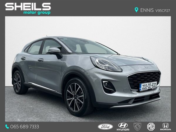 Ford Puma Crossover, Petrol Hybrid, 2023, Grey