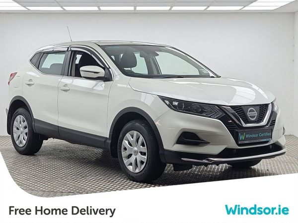 Nissan Qashqai MPV, Petrol, 2019, White