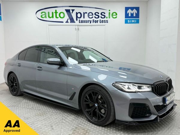 BMW 5-Series Saloon, Diesel, 2020, Blue