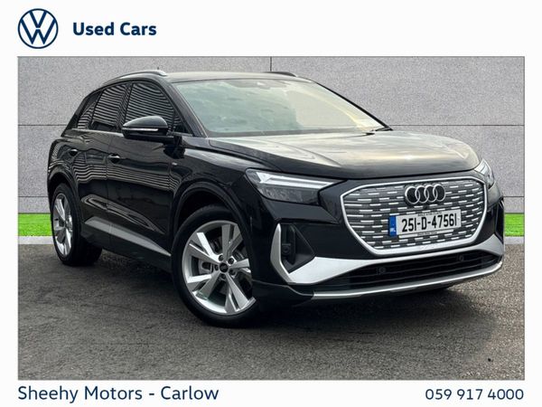 Audi Q4 e-tron SUV, Electric, 2025, Black