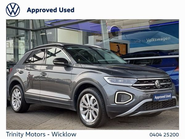 Volkswagen T-Roc SUV, Petrol, 2023, Grey