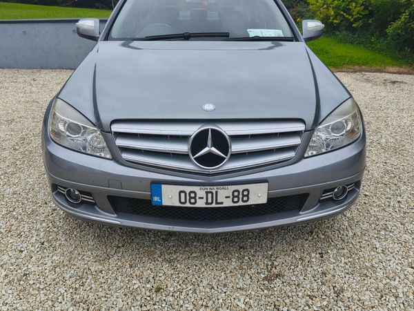 Mercedes-Benz C-Class Saloon, Petrol, 2008, Silver