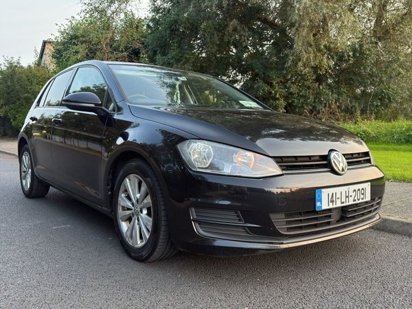 Volkswagen Golf Hatchback, Diesel, 2014, Black