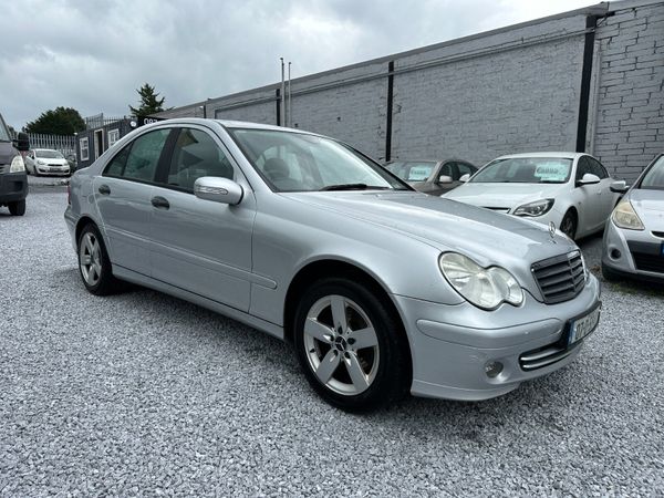 Mercedes-Benz C-Class Saloon, Petrol, 2007, Silver
