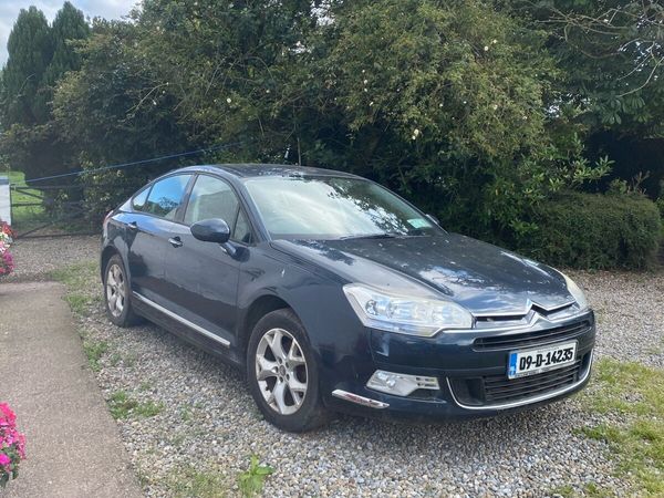 Citroen C5 Saloon, Diesel, 2009, Blue