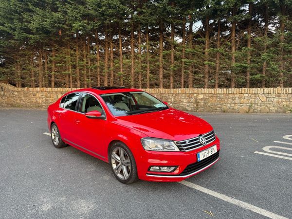 Volkswagen Passat Saloon, Diesel, 2014, Red