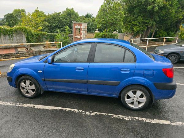 Kia Rio Saloon, Petrol, 2008, Blue