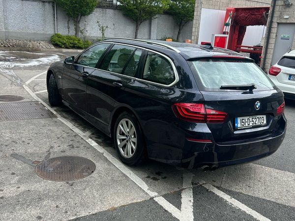 BMW 5-Series Estate, Diesel, 2015, Blue