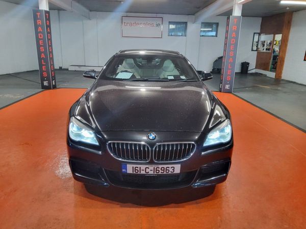 BMW 6-Series Coupe, Diesel, 2016, Black