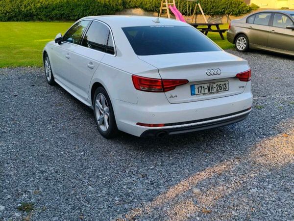 Audi A4 Saloon, Petrol, 2017, White