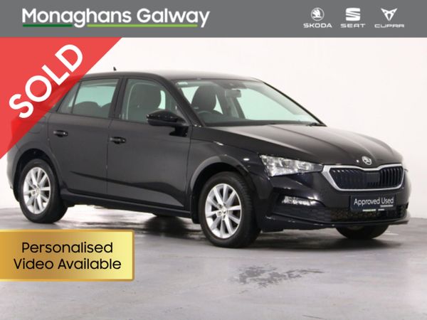 Skoda Scala Hatchback, Petrol, 2020, Black