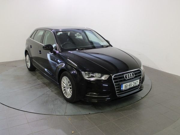 Audi A3 Hatchback, Diesel, 2016, Black