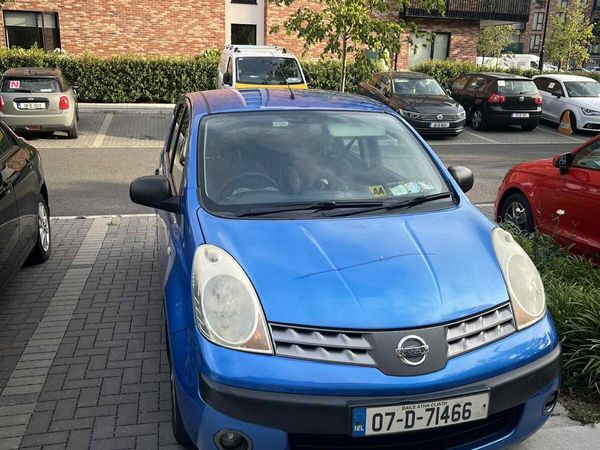 Nissan Note MPV, Petrol, 2007, Blue