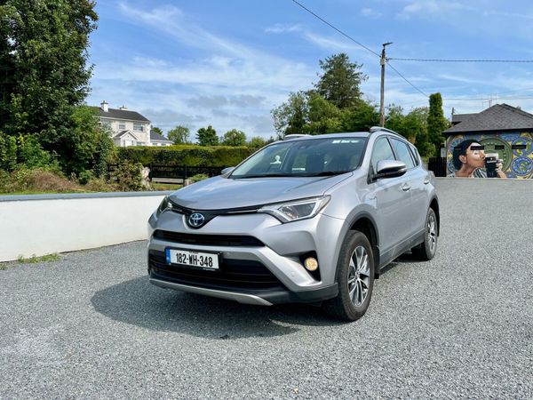 Toyota RAV4 SUV, Petrol Hybrid, 2018, Grey